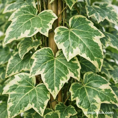 Variegated Ivy - Hedera Helix 'Variegata' - 2