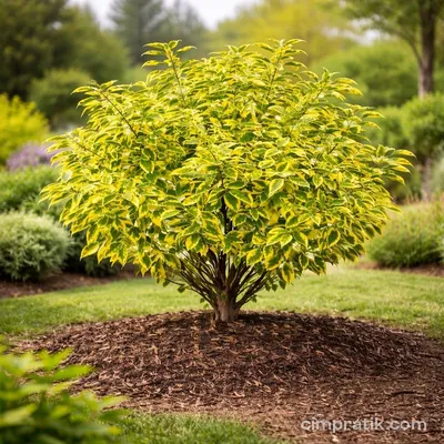 Altuni Yapraklı Süs İğdesi (Elaeagnus ebbingei 'Gilt Edge') - 2