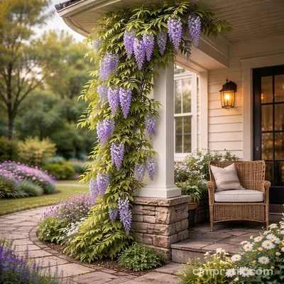 Chinese Wisteria (Wisteria sinensis) - 2