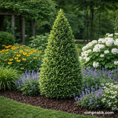 Piramit Defne - Laurus Nobilis 'Pyramidalis' - 3