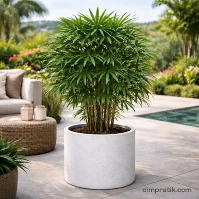 Salon Palmiyesi (Rhapis excelsa) - 2