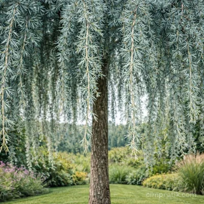 Sarkık Dallı Mavi Atlas Sediri - Cedrus Atlantica 'Glauca Pendula' - 3