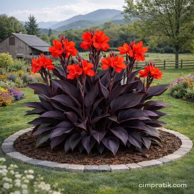 Siyah Kana (Canna indica 'Purpurea') - 2