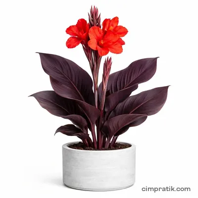 Siyah Kana (Canna indica 'Purpurea') - 3
