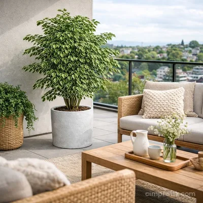 Starlight Benjamin - Ficus Benjamina 'Starlight' - 3