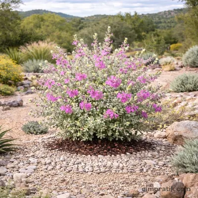 Teksas Adaçayı (Leucophyllum frutescens) - 2